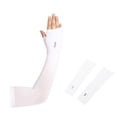 thumbnail image 3 of Outdoor Summer Ice Silk Sunscreen Riding Driving Arm Sleeve Cover Pink, 3 of 8