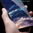 thumbnail image 2 of Funda para teléfono Yuxing Xiaomi Redmi 11A 4G/12C 4G de vidrio templado PC TPU estampado de patrones Blanco, 2 of 5