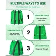 thumbnail image 6 of 2 Pack Adjustable Trash Can Lid Lock Strap with Double Claw Hooks, Universal Fit for 32–96 Gallon Outdoor Garbage Bins, Wind Resistant Lid Secure Strap, 6 of 8