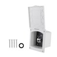 thumbnail image 2 of maskred 1/2/3 Durable And Convenient RV Exterior Shower Box Easy Installation And Enhanced Box Corrosion High Temperature For white 1 Pc, 2 of 6