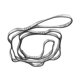 thumbnail image 5 of Correa de cinturón de cuerda de extensión para hamaca, yoga aéreo, camping al aire libre, 1,1 M, 7 bucles (gris), 5 of 10