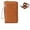 Brown, variant on RFID Blocking Passport Wallet - Anti-Skimming Travel Organizer w/ 12 Card Slots & Ticket Pocket | TSA-Approved Leather Holder for IDs & Cash