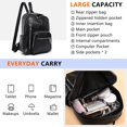 thumbnail image 5 of Sunyuer Daily Use Backpack Purse for Women PU Leather Travel Back Pack Fashion Multipurpose Design Shoulder Bags Handbag, 5 of 8