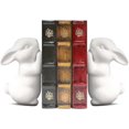 thumbnail image 1 of Rabbit Bookends, Book Stoppers with Non-Skid Bottom Childrens Bookends 1pai, 1 of 4