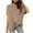 Beige, variant on Off Shoulder Tops for Women Plus Size Fashion Tie Hem Crew Neck Tee Shirts Summer Casual Comfy Short Sleeve Blouses