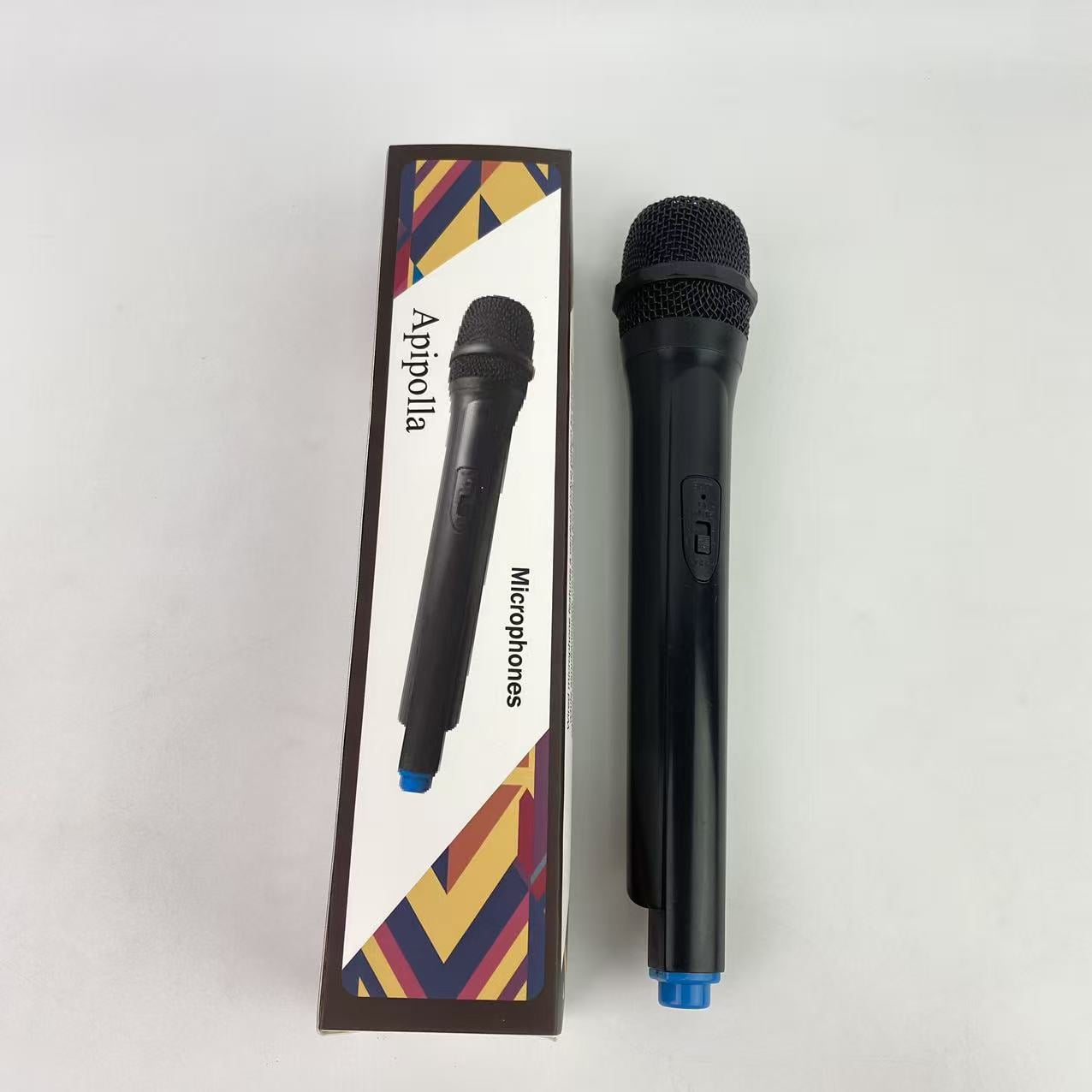 Apipolla Microphones,Karaoke Microphone, Dynamic Vocal Microphone for Speaker,Handheld Mic with On and Off Switch