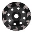 thumbnail image 2 of Rueda de molinda de diamantes, Herramientas de hardware molido de diamante fácil uso de la rueda de moliDa de diamantes de 150 mm Buena durabilidad negra para piezas de, 2 of 7