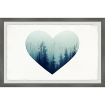 Marmont Hill Wild At Heart Ii Framed Wall Art, 12.00" x 1.50"