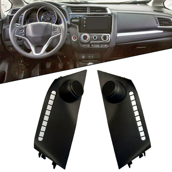 2PCS For Honda Fit 2014-2018 Car Tweeter Audio Door Angle Gum Speaker Cover