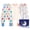 Daisy&rainbow&cream, variant on 3 Pack-0.5 Tog Lightweight Summer Toddler Sleep Sack with Feet 6-12 Months 100% Cotton Breathable Unisex Baby Sleep Sack with Legs 2-Way Zipper Footed Wearable Blanket