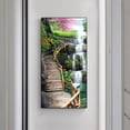 thumbnail image 3 of Cuadros Decorativos Pintura al óleo por números Fall Road Frameless Picture Craft Kit para la sala de estar del hogar Likrtyny embutido en tela, 3 of 9