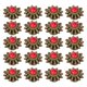 thumbnail image 5 of 20 Sets Daisy Conchos Decorativos Hebillas De Metal Esculpido Patrones De Metal Con Imitación Colorida Remaches Turquesas Pequeños Botones De aleación De Zinc Occidental Para, 5 of 7