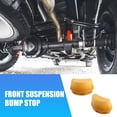 thumbnail image 3 of 2pcs 2.4 Inch Front Suspension Bump Stop for Jeep Liberty KJ 2002-2007 52088684AB Rubber Orange, 3 of 6
