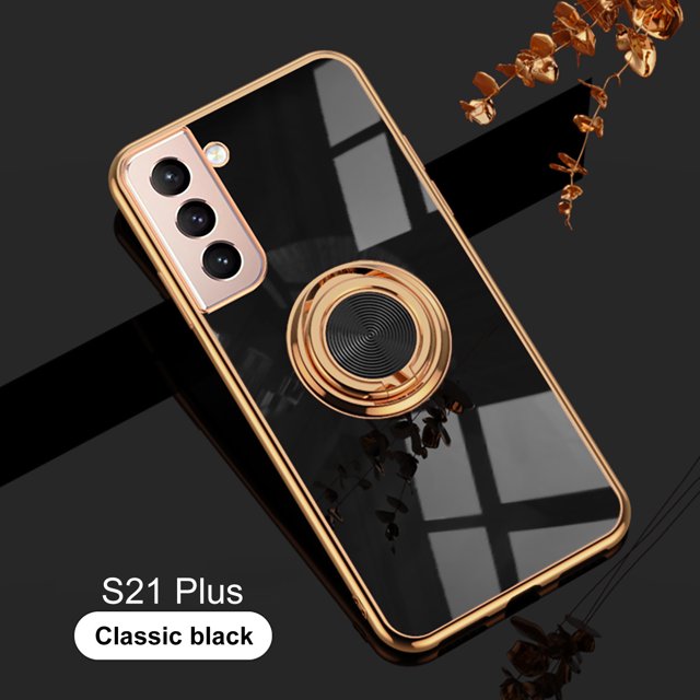 EGNMCR Phone Case For Galaxy S21 Plus 5G Anti-drop Reinforced Corners TPU Case 6.7 Inch Protective Ca-se