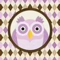 thumbnail image 2 of Harbick, N 20x20 White Modern Wood Framed Museum Art Print Titled - O is for Owl IV, 2 of 4