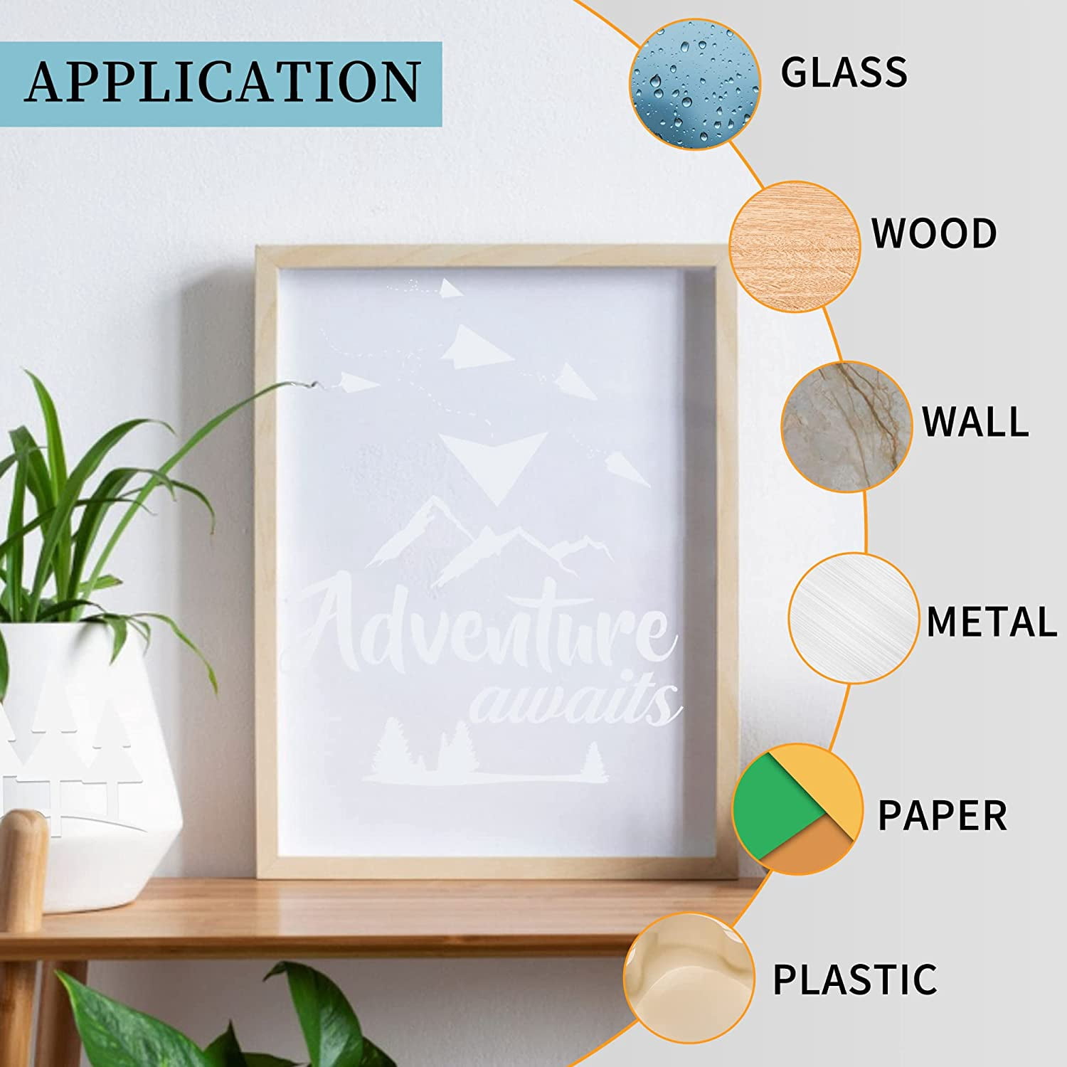 Matte White Permanent Vinyl, 30 Pack 12” x 12” for Cricut & Silhouette Cameo Cutters, Crafts, Signs, Scrapbooking, Waterproof, Indoor-Outdoor Use