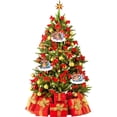 thumbnail image 3 of Navidad Diy Saludo Escrito A Mano Muñeco De Nieve Colgantes De Árbol De Navidad Adornos De Resina De Navidad Kearding HA043595-06, 3 of 6