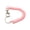 Pink, variant on Plastic Coil Spring Keychain with Stretchable Designs Portable Coil Key Accessories for Easy Carrying and Key Safety