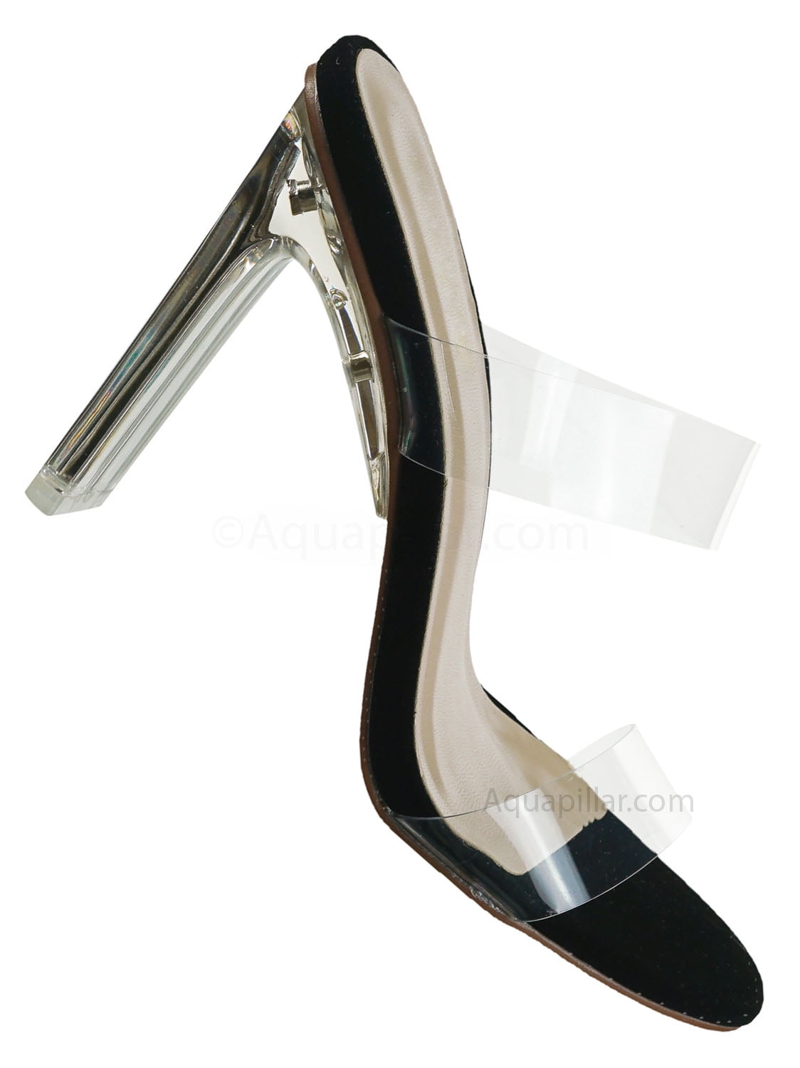 vinyl block heels
