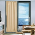 thumbnail image 4 of Btomtd Summer,Blackout Curtains For Bedroom,Sheer Curtains, High-Precision Solid Color French Door Window Curtains Rod-Pocket Design For Sliding Ideal For Window And Doors, 4 of 8