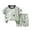 Multicolor-30, variant on Lopeceal Children 2 Piece Outfits 100%Cotton Cute Printed Shoulder Button Down Short Sleeve with Shorts Soft Comfortable 2-10Y