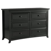 Graco Kendall 6 Drawer Double Dresser Black