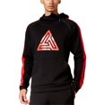 thumbnail image 1 of Sudadera con capucha asimétrica Black Pyramid para hombre negro XX-Large, 1 of 1