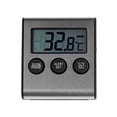 thumbnail image 1 of SHOWERORO Cooler Refrigerator Abs Black High and Low Temperature Alarm 1Pack, 1 of 8