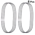 thumbnail image 4 of MasteelfCA Notebook Elastic Spring Bands, 6, 14. 8x5x0. 1cm, Elastic Rubber Bands, Connecting Metal Buckle Ropes, Large Rubber Bands, Notebook Supplies, Rubber Bands, 4 of 8