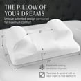 thumbnail image 4 of YourFacePillow Beauty Pillow - Anti Wrinkle & Anti Aging Back Sleeping Pillow - Wrinkle Prevention Pillow to Sleep on Back - Memory Foam Beauty Sleep Pillow to Keep Head Straight (Large), 4 of 7
