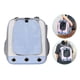 thumbnail image 4 of Mochila transpirable para perros, aerolínea, con cremallera, cómoda y portátil Gris-plata Yuyangstore Transportín para gatos, 4 of 8