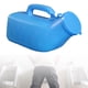 thumbnail image 2 of Qarigey Orinal masculino con asa y tapa 1200ml Bedpan para viajeros Personas mayores discapacitadas Ayudas para vestirse con gancho de botón Azul 1200 ml, 2 of 6