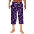 thumbnail image 2 of Yusimy Men's Printed Pajama Pants Straight-Leg Elastic Waistband with Pockets Casual Lounge Sleepwear, 2 of 7