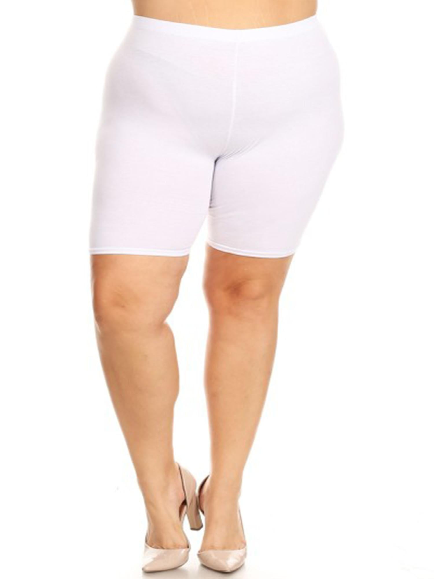 walmart biker shorts plus size