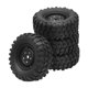 thumbnail image 5 of Neumáticos de 4 piezas RC neumáticos de escalada de goma, modificación 1/10 RELAS de CAR RC para ACCESORIOS de ACUERNOS MODELARES de RC,, 5 of 9