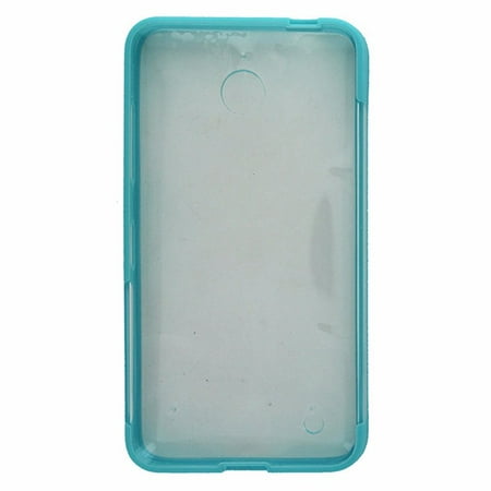 T-Mobile Protective Cover for Nokia Lumia 635 Clear w/ Blue (Lumia Best Camera Mobile)