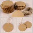 thumbnail image 3 of Miangastore 1 Set of Creative Tags Fashionable Gift Tags Price Tags with Hemp Rope, 3 of 9