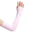 thumbnail image 1 of Jumpingount Manga del brazo Accesorios de ciclismo Equipo al aire libre Exquisitos suministros de ciclismo de verano Jogging Suavidad Artesanía guantes y mitones Rosado, 1 of 6