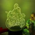 thumbnail image 5 of Motocicletas con luz nocturna LED 3D Jonathan Reas que cambia de color, 5 of 5