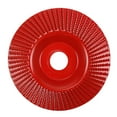 thumbnail image 1 of Disco de amoladora angular Sunnimix Pulido Lijado Pad Pulidor portátil Carpintería Rojo, 1 of 8
