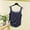 Navy, variant on LADIGASU Fashion Women's Summer Casual Solid Color Loose Round-neck Camisoles Tank Top