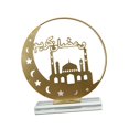 thumbnail image 3 of Decoración del Ramadán 2D Eid Mubarak Decor Collectibles Eid Arte Arte de Eid Arteo Flat Tabletop Ornament Castillo para estante Estilo E, 3 of 8