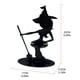 thumbnail image 3 of Halloween Black Witch Napkin Holder Acrylic Statue Ornament Tissue Storage Desktop Decoration for Kitchen Dining Room, 3 of 5