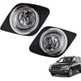 thumbnail image 3 of OTTULUR For 2009-2012 Toyota Rav4 Bumper Chrome Fog Lights W/bulb+harness+switch, 3 of 7