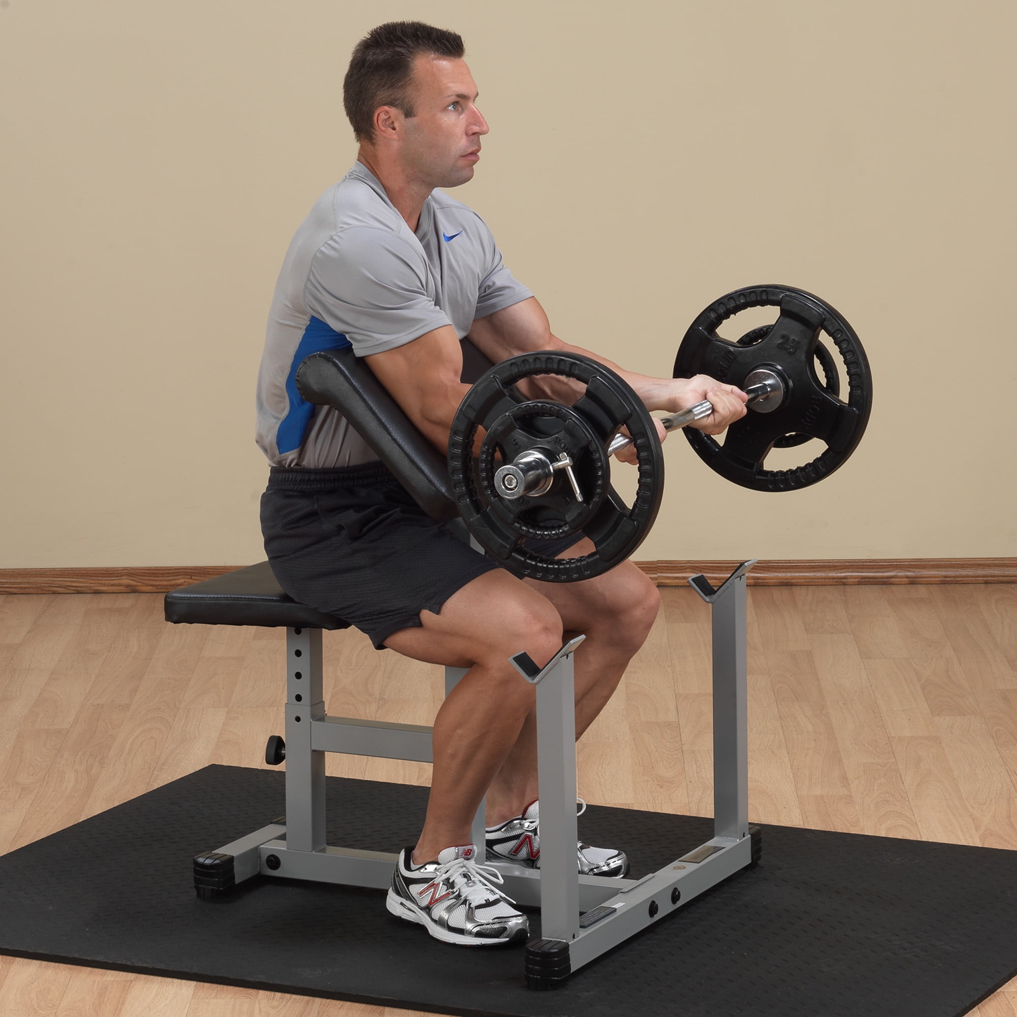 Powerline by Body-Solid PPB32X - Preacher Curl Bench