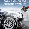 thumbnail image 2 of Tignapoo 1L High-Pressure Foam Cannon for Car Wash with Quick Connect, Transparent Design, Durable Copper & Stainless Steel Construction, 2 of 6