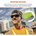 thumbnail image 6 of Ergodyne Chill-ItsÂ® 6605 High-Performance Headband, Lime, 6 of 6