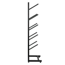 Snowboard Storage Rack 5-Tiers Free Standing Water Ski Rack Wakeboard Rack Home Gym Organize Holder Free Standing Metal Snowboard Storage Rack For Garage Shop Home Room wonderful