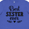 thumbnail image 4 of Inktastic Best Sister Ever Youth T-Shirt, 4 of 5