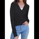 thumbnail image 1 of Cárdigan Corto Suave para Mujer, Suéter Informal Tipo Chal Negro S, 1 of 8